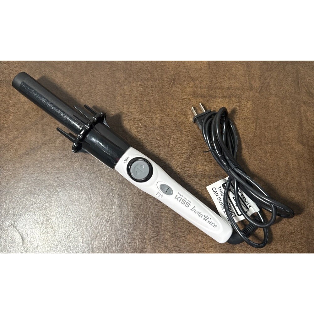 Kiss InstaWave Deluxe Automatic Ceramic Ionic Hair Curler Spinner KAC101